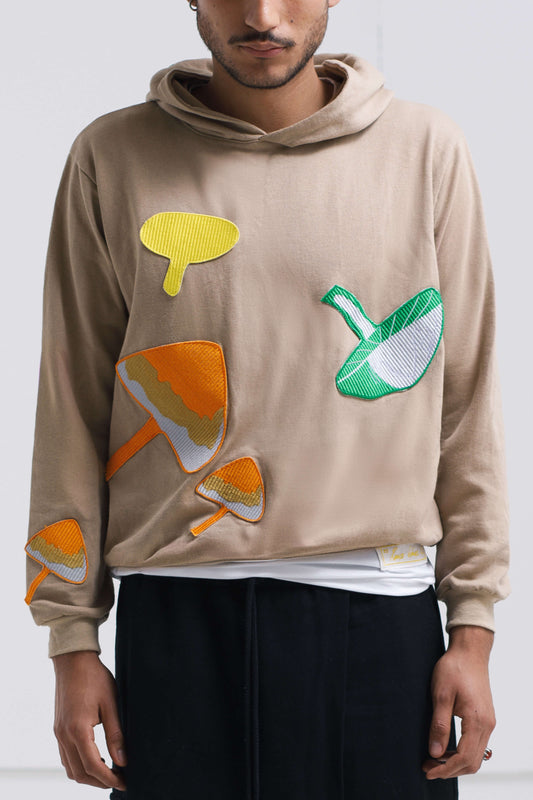 HOODIE X OSO PARADO / BEIGE