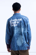 DENIM JACKET "EMOTIONAL WEATHER REPORT"